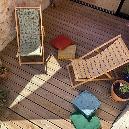 ヴィラ Maison De Charme Avec Rooftop Treilles